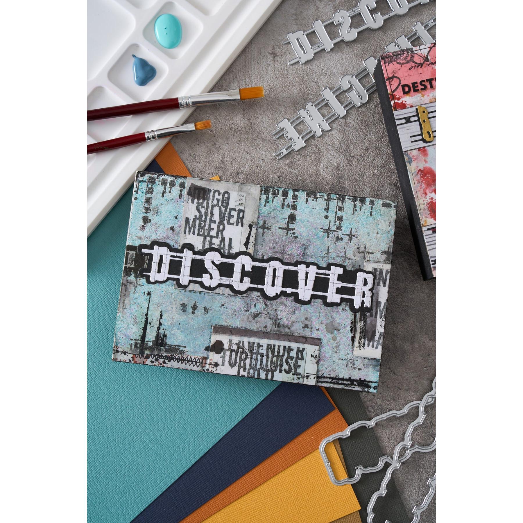 Sizzix - Thinlits Dies - Word Wafers 