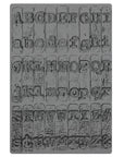 Sizzix - Tim Holtz - 3-D Texture Fades Embossing Folder - Typewriter Large-ScrapbookPal
