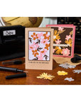 Sizzix - Tim Holtz - Embossing Folder - Vault Side-Order Floristry-ScrapbookPal