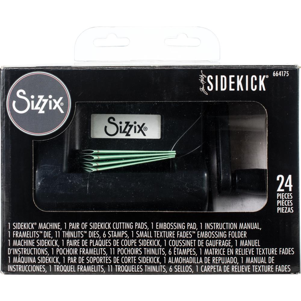 Sizzix - Tim Holtz - Sidekick - Starter Kit - Black-ScrapbookPal