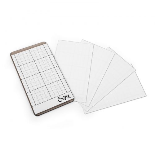 Sizzix - Tim Holtz - Sticky Grid Sheets - 2 5/8 " x 4 5/8"-ScrapbookPal