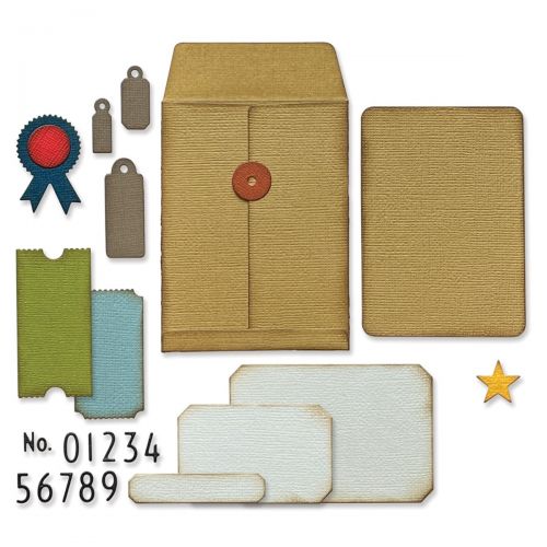 Sizzix - Tim Holtz - Thinlits Dies - Collector-ScrapbookPal
