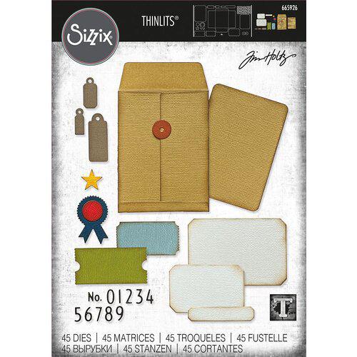 Sizzix - Tim Holtz - Thinlits Dies - Collector-ScrapbookPal