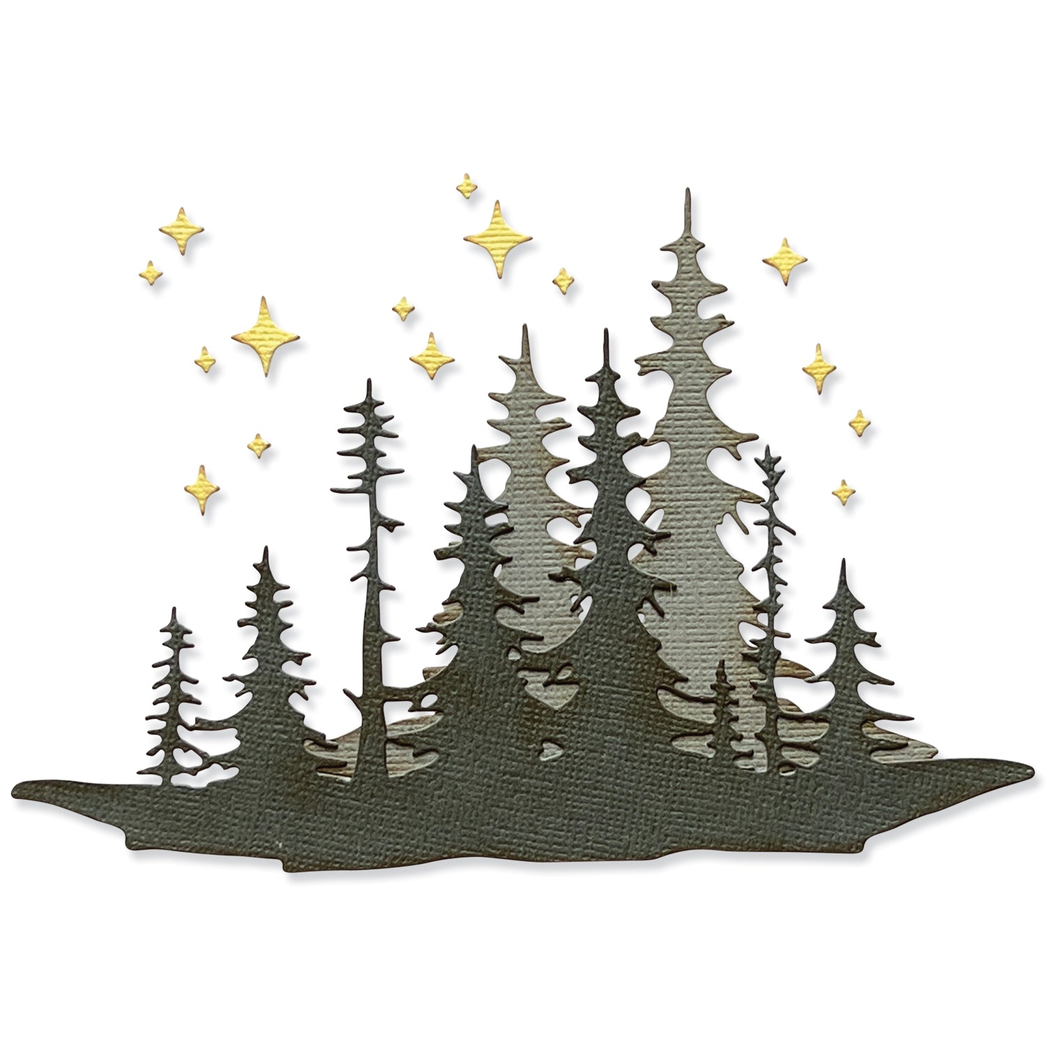 Sizzix - Tim Holtz - Thinlits Dies - Forest Shadows-ScrapbookPal