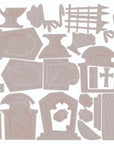 Sizzix - Tim Holtz - Thinlits Dies - Graveyard Colorize-ScrapbookPal