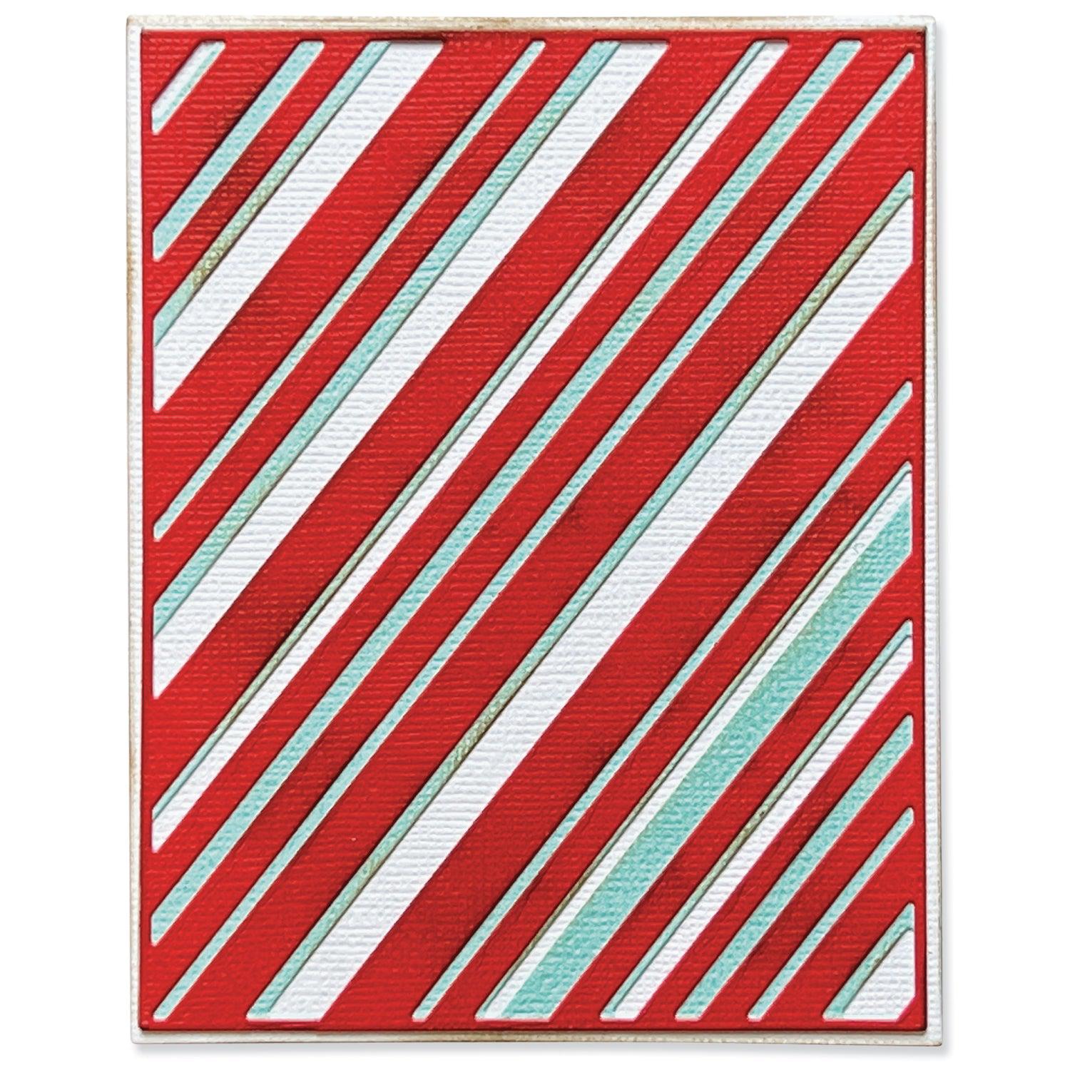 Sizzix - Tim Holtz - Thinlits Dies - Layered Stripes-ScrapbookPal