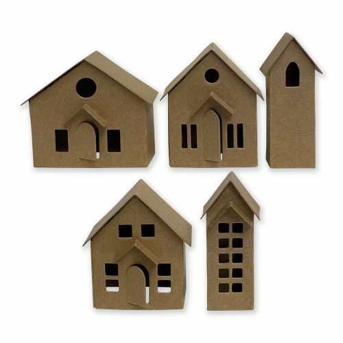 Sizzix - Tim Holtz - Thinlits Dies - Paper Village-ScrapbookPal