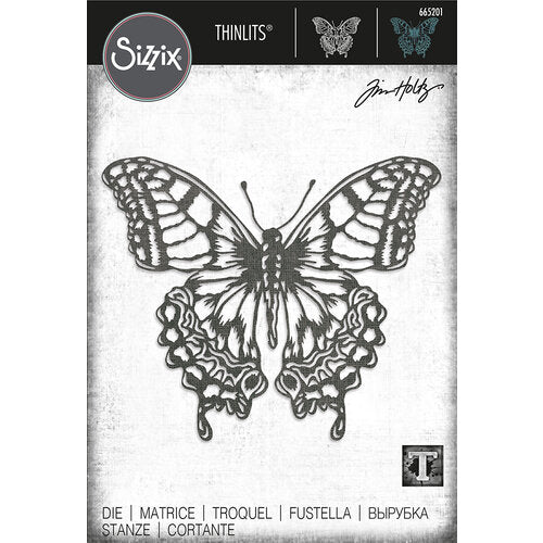 Sizzix - Tim Holtz - Thinlits Dies - Perspective Butterfly-ScrapbookPal