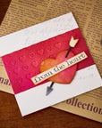 Sizzix - Tim Holtz - Thinlits Dies & Texture Fades Embossing Folder - Vault Love Notes - Scratch & Dent-ScrapbookPal