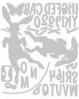 Sizzix - Tim Holtz - Thinlits Dies - Vault Hippity Hop-ScrapbookPal
