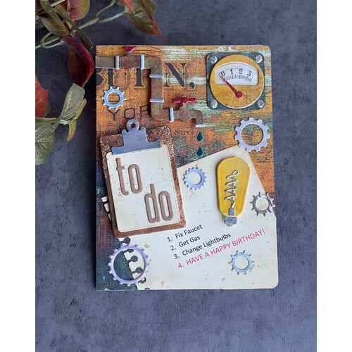 Sizzix - Tim Holtz - Thinlits Dies - Vault Industrial-ScrapbookPal