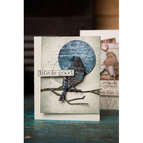 Sizzix - Tim Holtz - Thinlits Dies - Vault Lovebirds-ScrapbookPal