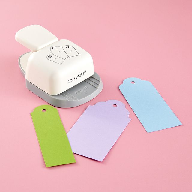 Spellbinders - 3-in-1 Punch - Tag-ScrapbookPal