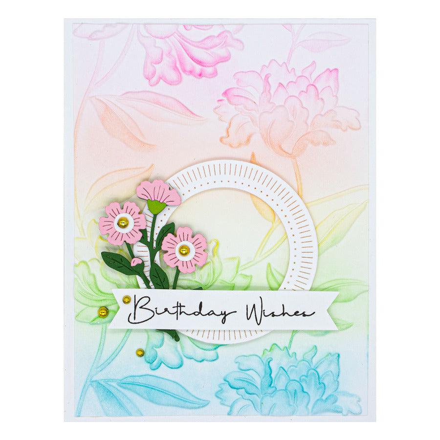 Spellbinders - 3D Embossing Folder - Beautiful Blooms-ScrapbookPal