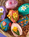 Spellbinders - 3D Felt Décor Spring Collection - Dies - 3D Eggs & Flowers-ScrapbookPal