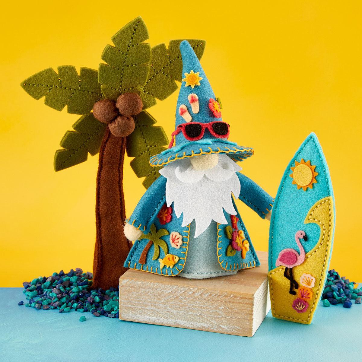 Spellbinders - 3D Felt Décor Summer Collection - Dies - Summer Embellishments-ScrapbookPal
