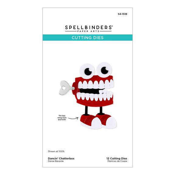 Spellbinders - Aged to Perfection Collection - Dies - Dancin' Chatterbox-ScrapbookPal