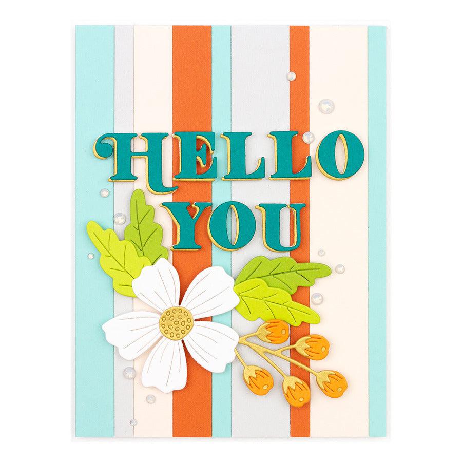 Spellbinders - Be Bold Collection - Dies - Be Bold Uppercase Alphabet-ScrapbookPal