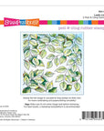 Spellbinders - Beautiful Backgrounds Collection - Cling Stamps - Stampendous Leafy Lines-ScrapbookPal