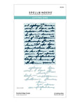 Spellbinders - Beautifully Imperfect Collection - Dies - Deckled Edge Script-ScrapbookPal