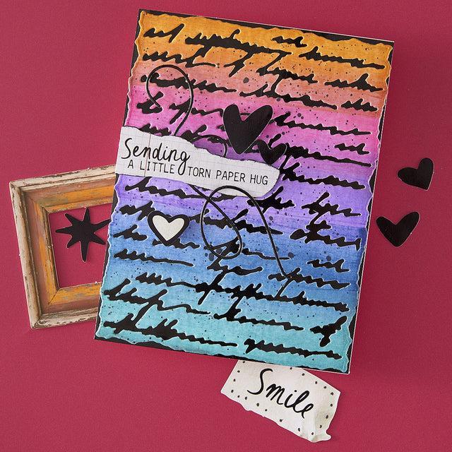 Spellbinders - Beautifully Imperfect Collection - Dies - Tangled Threads-ScrapbookPal