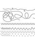 Spellbinders - Beautifully Imperfect Collection - Dies - Tangled Threads-ScrapbookPal