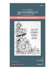 Spellbinders - BetterPress Autumn Collection - Press Plate & Dies - Autumn Floral Corner-ScrapbookPal