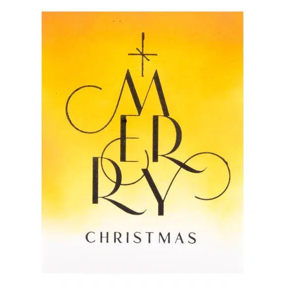 Spellbinders - BetterPress Christmas Collection - Press Plate - Chic Merry Christmas-ScrapbookPal