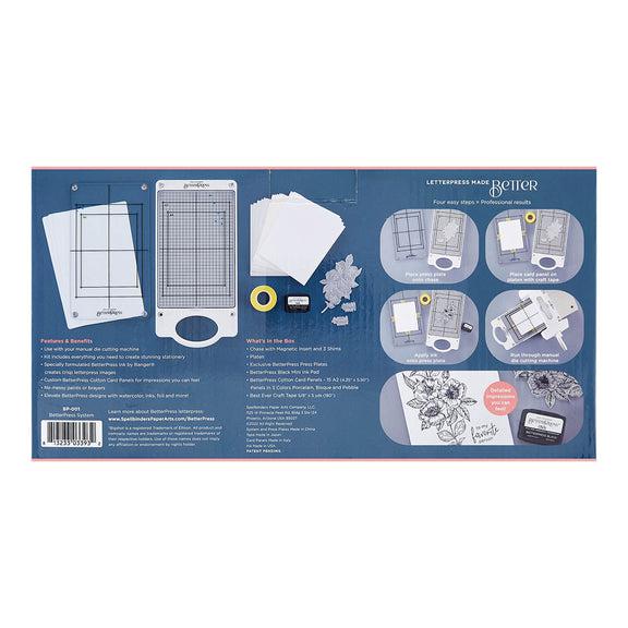 Spellbinders - BetterPress Letterpress System-ScrapbookPal