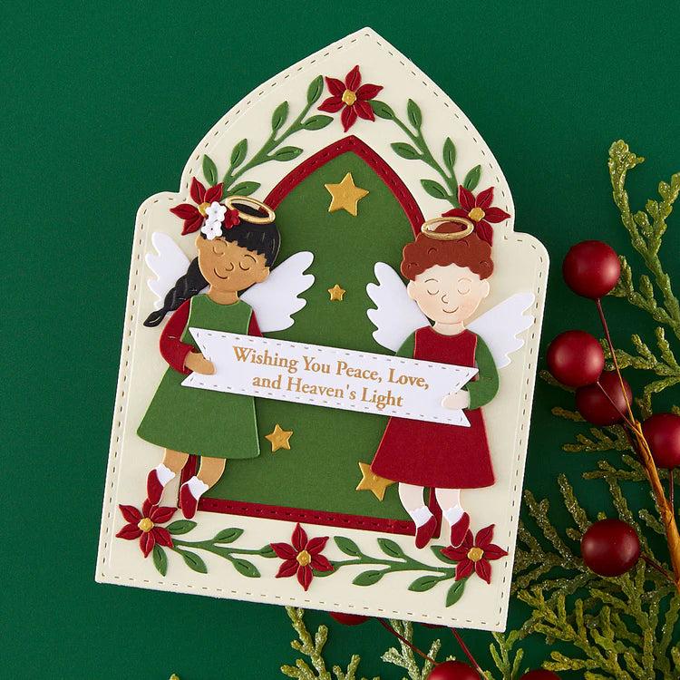 Spellbinders - Bibi's Little Blessings Collection - Dies - Blessing Angels-ScrapbookPal