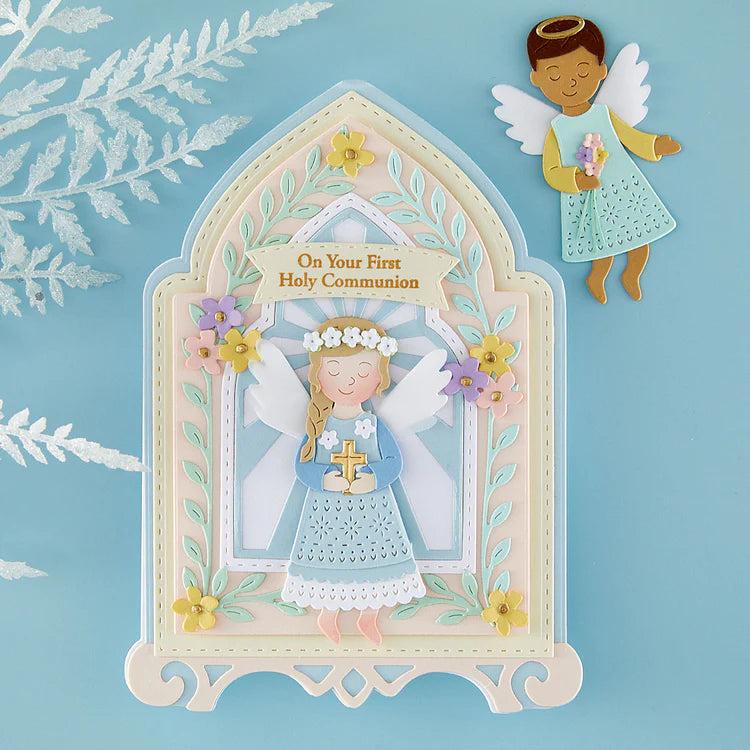 Spellbinders - Bibi's Little Blessings Collection - Dies - Divine Arch Card Creator-ScrapbookPal