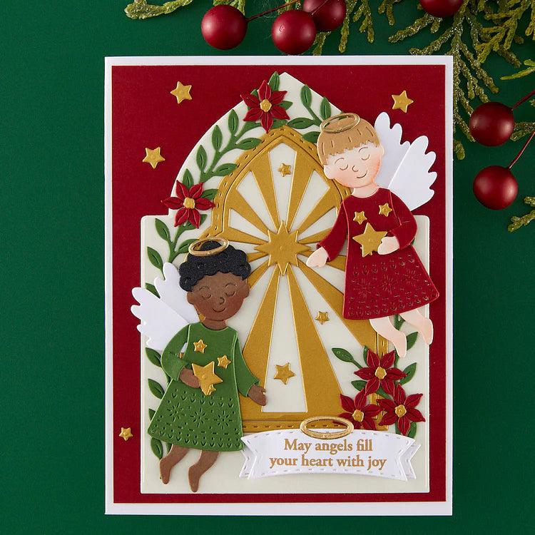 Spellbinders - Bibi's Little Blessings Collection - Dies - Divine Arch Card Creator-ScrapbookPal