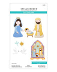 Spellbinders - Bibi's Little Blessings Collection - Dies - Nativity Blessings-ScrapbookPal
