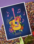 Spellbinders - Bibi's Musical Notes Collection - Clear Stamps - Family Musical Mix Greetings-ScrapbookPal