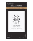Spellbinders - Block Print Zodiacs Collection - Registration Press + Foil Plates - Block Print Sagittarius-ScrapbookPal