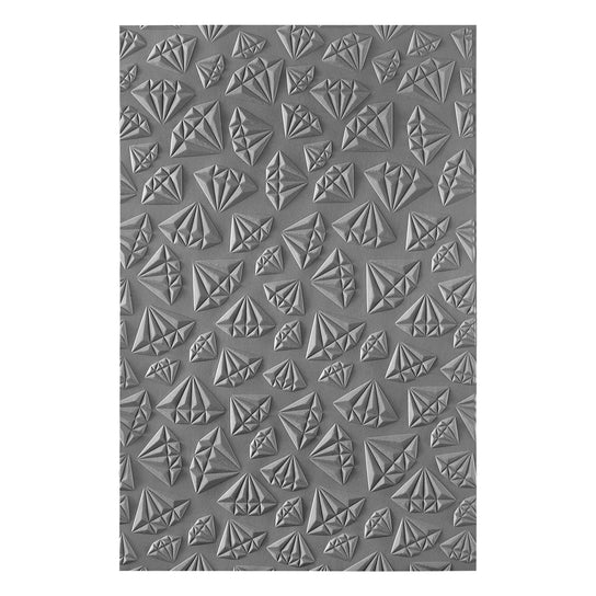 Spellbinders - Bougie Birthday Collection - 3D Embossing Folder & Stencils - Born to Sparkle-ScrapbookPal