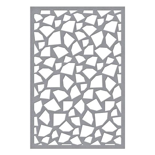 Spellbinders - Bougie Birthday Collection - 3D Embossing Folder & Stencils - Born to Sparkle-ScrapbookPal