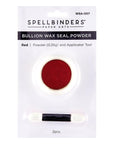 Spellbinders - Bullion Wax Seal Powder - Red-ScrapbookPal