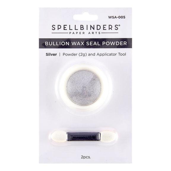 Spellbinders - Bullion Wax Seal Powder - Silver-ScrapbookPal