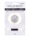 Spellbinders - Bullion Wax Seal Powder - Silver-ScrapbookPal