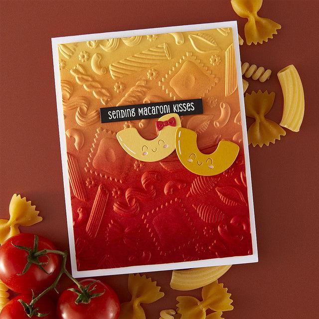 Spellbinders - Buon Appetito Collection - Clear Stamps - Stay Saucy-ScrapbookPal