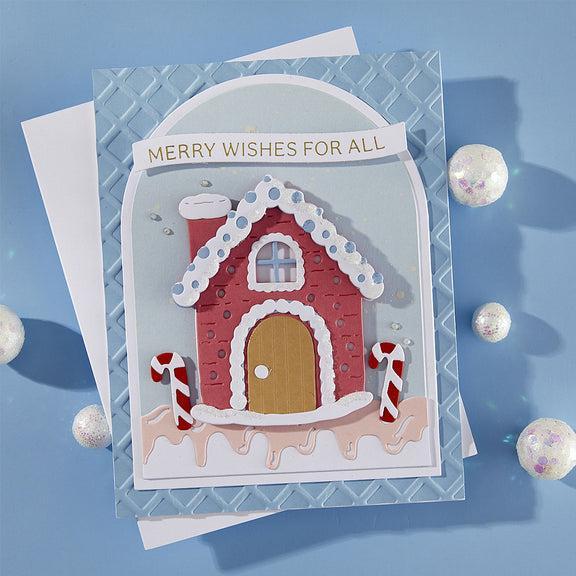 Spellbinders - Candy Christmas Collection - Dies - Sweet Borders-ScrapbookPal