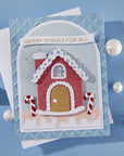 Spellbinders - Candy Christmas Collection - Dies - Gingerbread House-ScrapbookPal