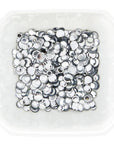 Spellbinders - Card Shoppe Essentials - Color Essentials Sequins - Silver Smooth Discs-ScrapbookPal