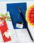 Spellbinders - Card Shoppe Essentials - Splatter White Opaque Watercolor-ScrapbookPal