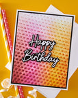 Spellbinders - Cascading Coneflowers Collection - 3D Embossing Folder - Cascading Dots-ScrapbookPal
