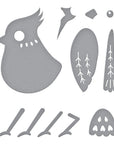 Spellbinders - Celebrate the Season Collection - Dies - Tweet Cardinal-ScrapbookPal