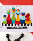 Spellbinders - Checkmate Collection - 3D Embossing Folder - Harlequin-ScrapbookPal