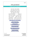 Spellbinders - Checkmate Collection - Clear Stamps & Dies - Well Played Sentiments-ScrapbookPal