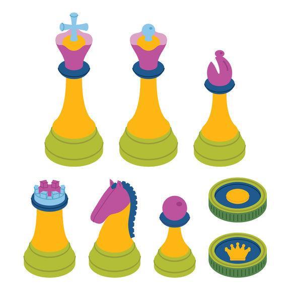 Spellbinders - Checkmate Collection - Dies - Chess & Checkers-ScrapbookPal